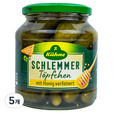Kuhne 冠利 Schlemmertöpfchen 甜味醃黃瓜, 5個, 530g