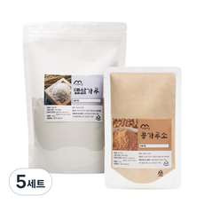 做年糕材料 松餅組, 麻辣粉+豆粉, 5套