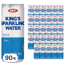 오케이에프 킹스 스파클링 워터, 90개, 250ml