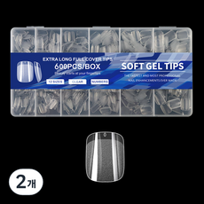 BARNA Edge Soft 圓形美甲片 12款 x 50p 套組, 2個, 單一顏色