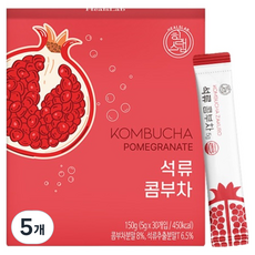 힐스랩 콤부차 석류, 5개, 30개입, 5g