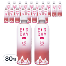 에버데이 제로 에너지 음료, 500ml, 80개