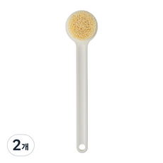 MUJI 無印良品 聚丙烯沐浴刷 4550512524465, 2個, 單一顏色