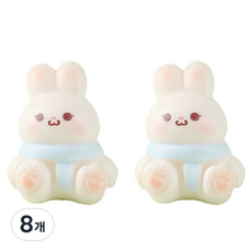 Laventia 可愛迷你小物 兔子 款式1, 8個
