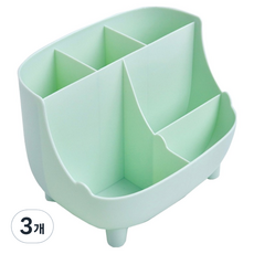 비레보 문구 책상 데스크정리함 19 x 10 cm, 그린, 3개