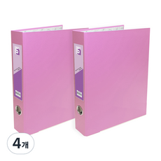 투코비 도노 D링 바인더 3공 A4 5cm, 보라, 4개