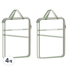 Today Living A4 拉鍊網狀文件夾 文件袋 R98389A, 卡其色, 4個