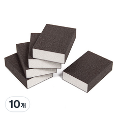 ZioBiz 打磨塊海綿砂紙 320~400號, 10個