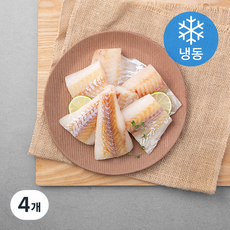 사랑해어 가시제거 어린이 순살 명태 (냉동), 450g, 4개