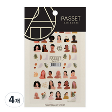 파셋 리얼아트스티커, ART177, 4개