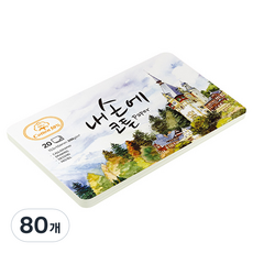 종이문화 내손에코튼 두꺼운 엽서 No.01 화이트 300g, 80개