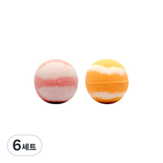 소비아 거품입욕제 랜덤 발송 2종 세트, 6세트
