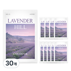 코코도르 퍼퓸 샤쉐, 2.5g, 30개, 라벤더 힐