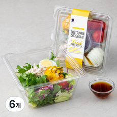 이엘후레쉬 옐로우 단호박 앤 치킨 샐러드, 150g, 6개