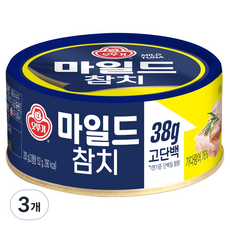 오뚜기 참치 마일드, 200g, 3개