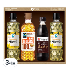 청정원 올리유 종합 2호 선물세트, 3세트
