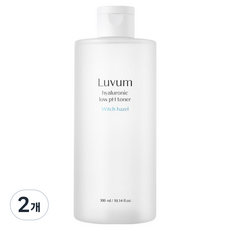 Luvum Beauty 金縷梅玻尿酸弱酸性化妝水, 300ml, 2個