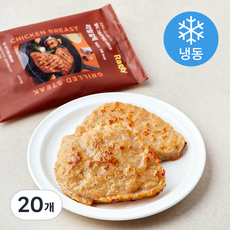 Rally 그릴 닭가슴살 스테이크 리얼갈릭 (냉동), 100g, 1개입, 20개