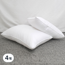 웰케어 베개솜 일반형 2p, 화이트, 4개