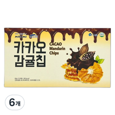 MIELMI 可可柑橘片, 60g, 6個