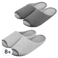 BASE ALPHA ESSENTIALS 可水洗室內拖鞋 2雙, 8個