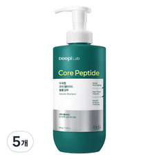 닥터지 두피랩 코어 펩타이드 볼륨 샴푸, 500g, 5개