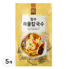 CHOUNGSOO FOOD 清水海鮮刀削麵, 5個, 220g