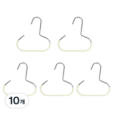 DIGIXO 帽子掛架 收納架 領帶 包包 衣架, 10個, 白色