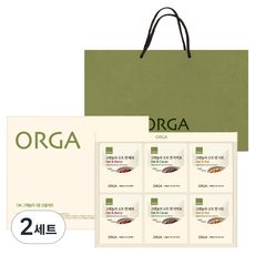 ORGA 燕麥格蘭諾拉3種禮盒 + 提袋, 2套, 可可格蘭諾拉 150g + 堅果格蘭諾拉 150g + 莓果格蘭諾拉 150g