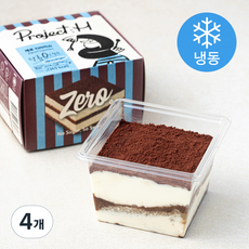 삼립 프로젝트H 제로티라미수 (냉동), 155g, 4개