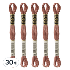 브랜드얀 DMC 자수실 25번 면사, 3859, 30개