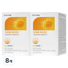 Ahngook pharm 安國藥品 脂質體維他命C粉末 30入, 8個