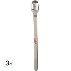 해모 윌리브 국산 304 스텐 콤비 하트 커트러리 티스푼 레드, 3개, 단품