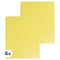 Denville 便利文件夾 23.5 x 29.3 cm, 4個, 黃色