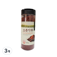 진미농산 보통매운맛 고춧가루, 130g, 3개