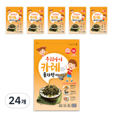 바다모아 우리아이 카레돌자반, 60g, 24개