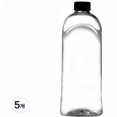PET 밀폐용기 꿀병, 510ml, 5개