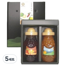 JejuNFarm 頂級精選2種茶禮盒, 五味子茶 320g + 漢拏峰茶 300g, 5套