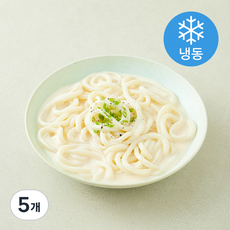 푸딩팩토리 크림우동 (냉동), 540g, 5개