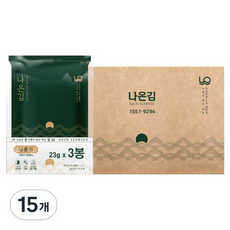 Naonkim 全張海苔 5p, 15個, 23g