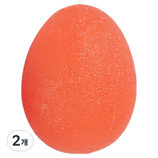 Hataesmall 可按摩涼感雞蛋型按摩球, 橘色, 2個
