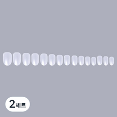Biantino PARIS 軟Q柔軟曲線透明凝膠美甲片 25BRS287 240p 套組, 2套, No10