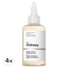 디오디너리 글리코릭 애시드 7% 엑스폴리에이팅 토너, 100ml, 4개
