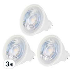 DOOYOUNG LED 鹵素燈泡 4W MR16 3入, 燈泡色, 3個