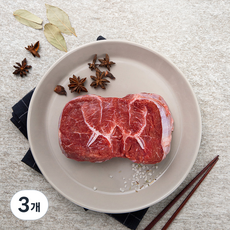 건화한우다 1+등급 사태 (냉장), 600g, 3개