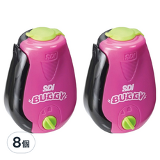 SDI 手牌 蟲蟲樂團削筆器 尖頓調整 0122J 8mm, 8個, 顏色隨機