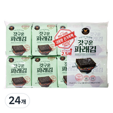 만전김 갓구운 파래김, 100g, 3세트
