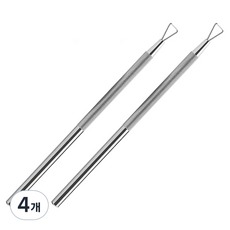 Dmanic Speetto即開型彩券刮刮樂刮板 銀色, 4個