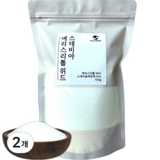 HELLO GREEN 赤藻糖醇與甜菊包, 2個, 700g