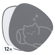 SONAK SONAK 輕薄手拿鏡 甜蜜午睡, 灰色, 12個